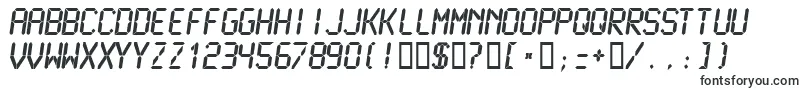 Шрифт LCDMB    – шрифты для Adobe Acrobat