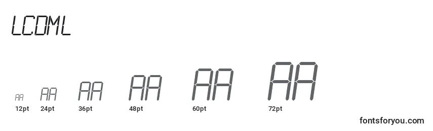 LCDML    (132342) Font Sizes