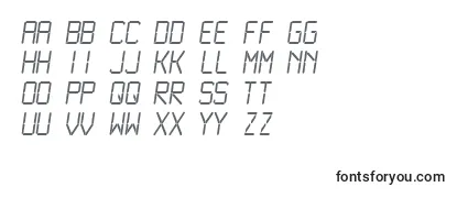 LCDML   -fontti