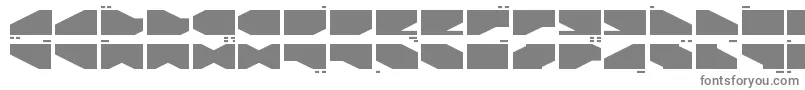 フォントLDR2 – 白い背景に灰色の文字