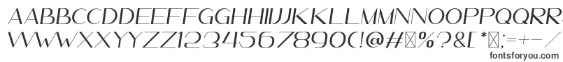 Czcionka Leander ItalicDemo – stylowe czcionki
