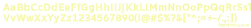 フォントLearn Share Colaborate Inout Font by Situjuh 7NTypes – 黄色のフォント