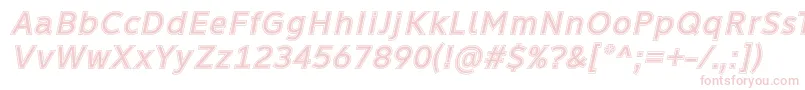 Police Learn Share Colaborate Inout Italic Font by Situjuh 7NTypes – polices roses