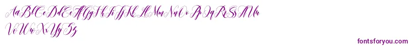 leather Font – Purple Fonts