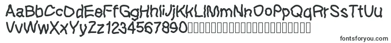 Шрифт Lefthandkids demo – шрифты для VK