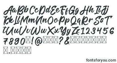 LegilatureFree font – chalk Fonts