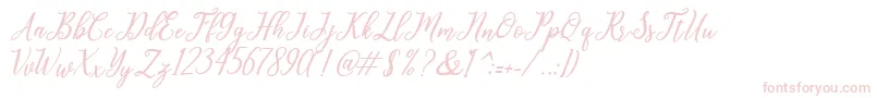 leighton Font – Pink Fonts