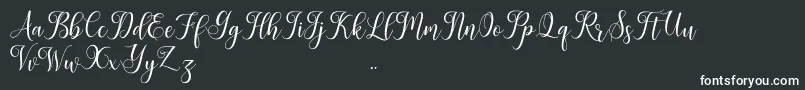 Leisha Font – White Fonts