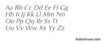 Review of the VariantcItalic Font