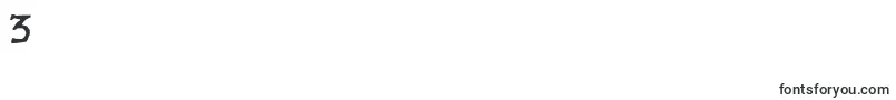 Lemonfnt Font – Fonts for Digit 3