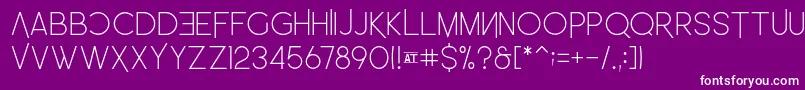 En savoir plus sur la police LEonardo Demo Ultralight Police LEonardo Demo Ultralight – polices blanches sur fond violet