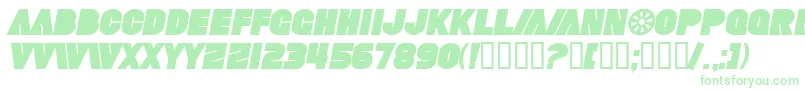 SfFortuneWheelBoldItalic Font – Green Fonts