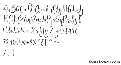 Lerina Script font – calligraphic Fonts