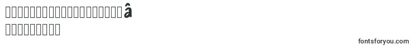 フォントLeSofia Regular – ヘブライ文字