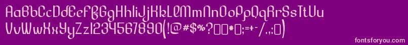 More about lesser concern Font lesser concern Font – Pink Fonts on Purple Background