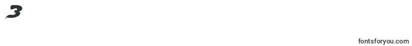 フォントlet it be Bold – フォント数字3