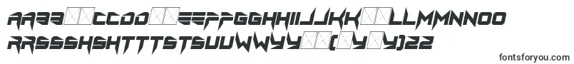 フォントlethal injector bold italic – ハウスフォント