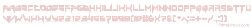 lethal injector bold Font – Pink Fonts on White Background