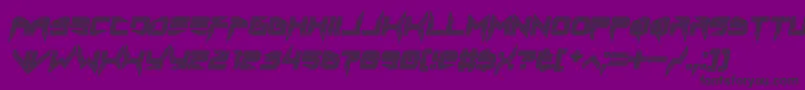 fuente lethal injector inline italic – Fuentes Negras Sobre Fondo Morado