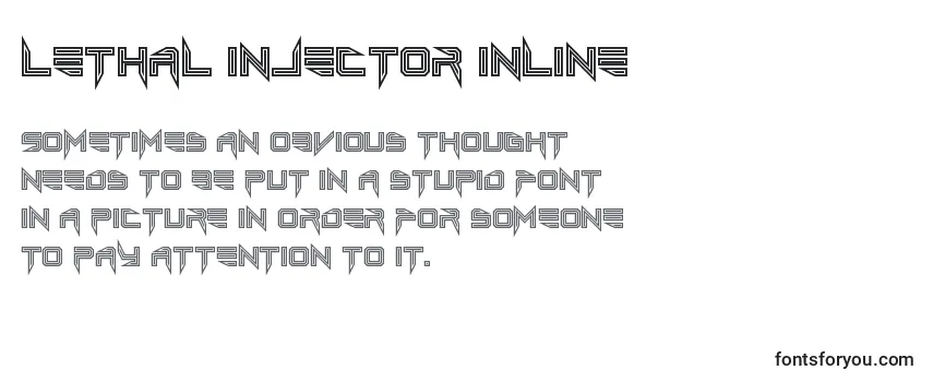 Lethal injector inline (132461) Font