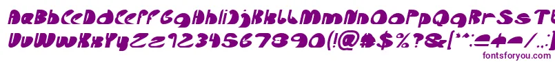 fuente Lets Do It Again Italic – Fuentes Moradas