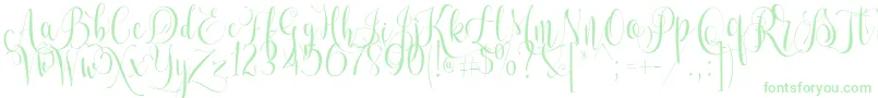Więcej informacji o czcionce lets get crazy free personal use Czcionka lets get crazy free personal use – zielone czcionki