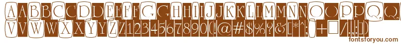 ARomanusttlcmd3cb Font – Brown Fonts