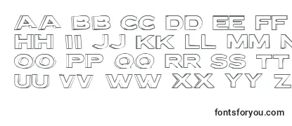Schriftart Letter set b
