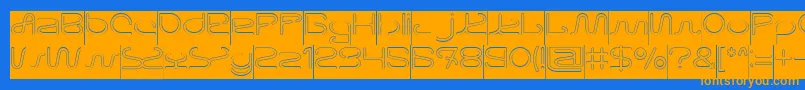 Más sobre la fuente Letting The Cabble Sleep Hollow Inverse fuente Letting The Cabble Sleep Hollow Inverse – Fuentes Naranjas Sobre Fondo Azul