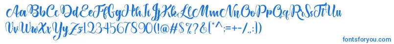 Lettyh Font – Blue Fonts