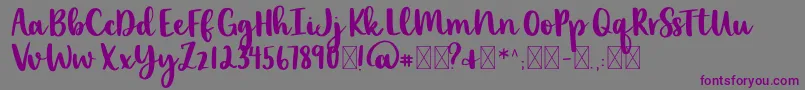 Weitere Informationen zur lexi new-Schriftart lexi new-Schriftart – Violette Schriften auf grauem Hintergrund