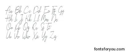 Liberika Oblique-fontti