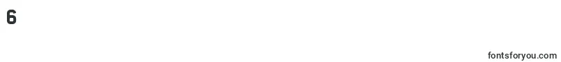 LICEP   -Schriftart – Schriften für die Ziffer 6