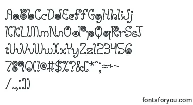 licostrg font – funky Fonts