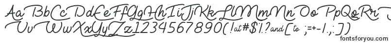 Lie to Me   Font – Tattoo Fonts