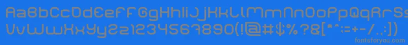 LIFE FOR FUN Light-Schriftart – Graue Schriften auf blauem Hintergrund