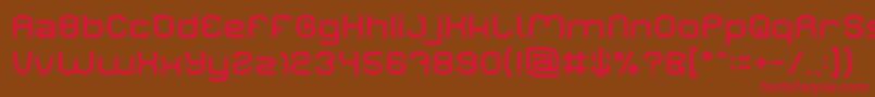 LIFE FOR FUN Light Font – Red Fonts on Brown Background