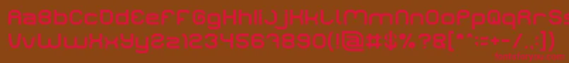 LIFE FOR FUN Font – Red Fonts on Brown Background