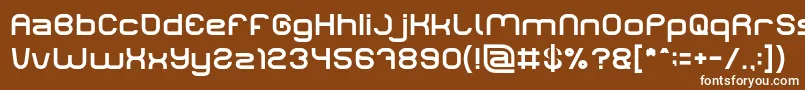 Saiba mais sobre a fonte LIFE FOR FUN Fonte LIFE FOR FUN – fontes brancas em um fundo marrom