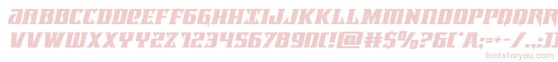 lifeforceital-Schriftart – Rosa Schriften auf weißem Hintergrund