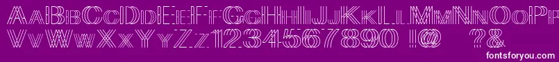 lift me up Font – White Fonts on Purple Background