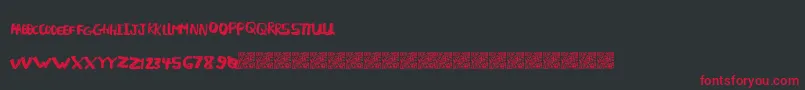 Więcej informacji o czcionce LightFuze Czcionka LightFuze – czerwone czcionki na czarnym tle