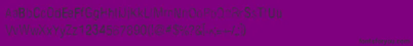 LightRoast Font – Black Fonts on Purple Background