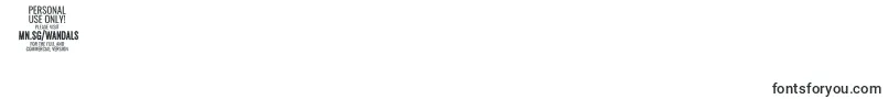 LightWandalsElement PERSONAL Font – Fonts for Digit 9