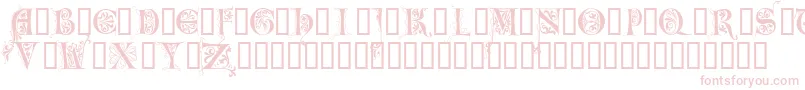 LimeGloryCaps Font – Pink Fonts on White Background