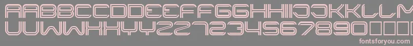 LINER    Font – Pink Fonts on Gray Background