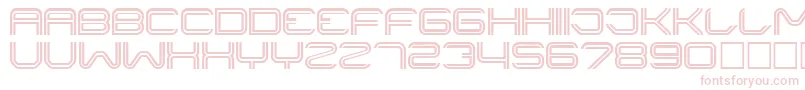 LINER    Font – Pink Fonts on White Background