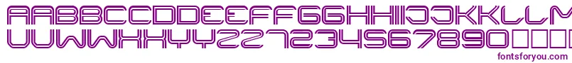 LINER   -fontti – violetit fontit valkoisella taustalla
