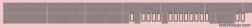 LINERG   Font – Black Fonts on Pink Background