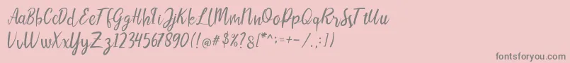 En savoir plus sur la police LIONELLOSCRIPTRegular Police LIONELLOSCRIPTRegular – polices grises sur fond rose